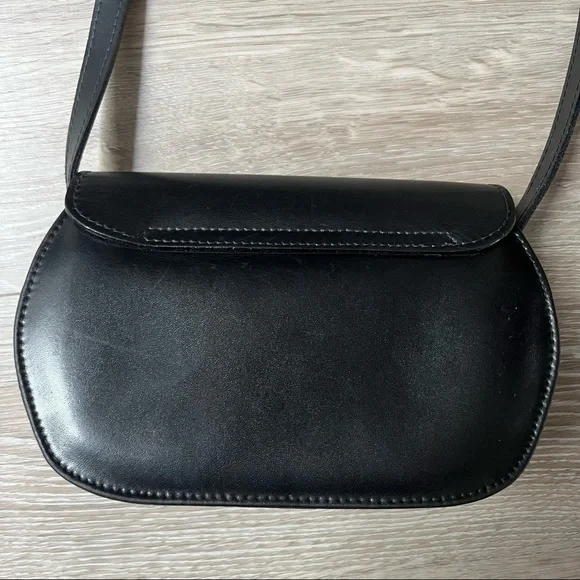 Sandra Firenze Genuine Leather Mini Crossbody Bag Hand Made in Florence Italy - Picture 7 of 11